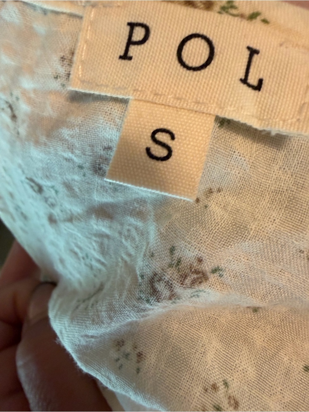 POL Ruffled Cottagecore Patchwork  Dress - Picture 5 of 5